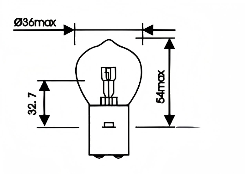 S2 12V35/35W BA20d